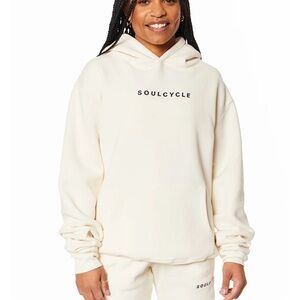 Soulcycle cream hoodie